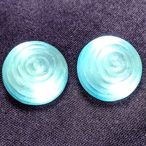 Alexis Bittar Hand Carved Earrings